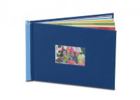Libro fotogrfico HP, 13 x 18 cm / azul (Q8794A)